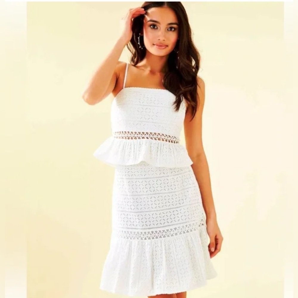 Lilly Pulitzer Resort White Jan Set - Size 4 - NWT